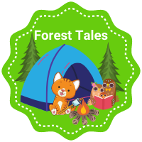 Online Literacy and Learning - Forest Tales Badge